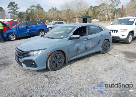 2018 Honda Civic Ex from USA, damaged, VIN SHHFK7H58JU218203